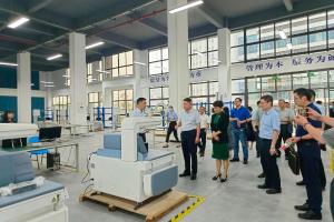 重庆市药监局党组书记、局长陈忠于一行赴重庆经开区调研生物医药产业发展情况